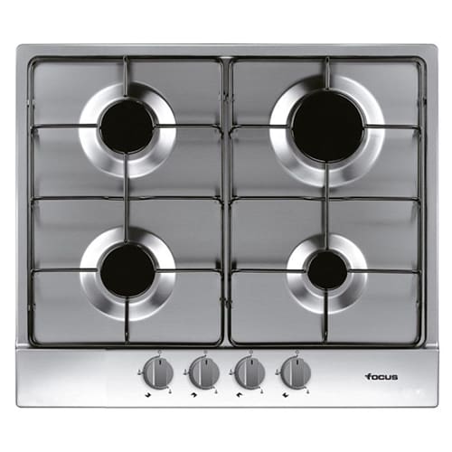 Plaque à Gaz FOCUS 4 feux Inox (F401X) Plaque à Gaz FOCUS 4 feux Inox (F401X)
